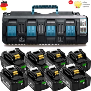 Para BL1850B 5.0Ah batería 18V Makita BL1860B DC18SF 196426-3 4 velocidades cargador rápido - Imagen 1 de 14