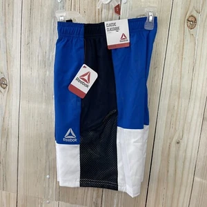 NEW! Reebok Classic Basketball Shorts/ Youth (M) (8) Blue Polyester NWT - Picture 1 of 5