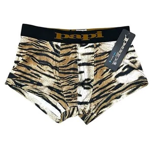 Papi Cool Motion Trunks Tiger Print Größe Small (28-30) Neu mit Etikett - Bild 1 von 4
