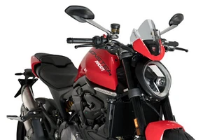 PUIG CUPOLINO SPORT DUCATI MONSTER 937 PLUS 2022 FUME CHIARO - Foto 1 di 1