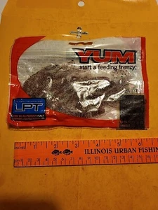 YUM 3" Tube Bait WOOLY HOGTAIL cotton candy Qty. 10 -Fishing Bait Lure - Picture 1 of 4