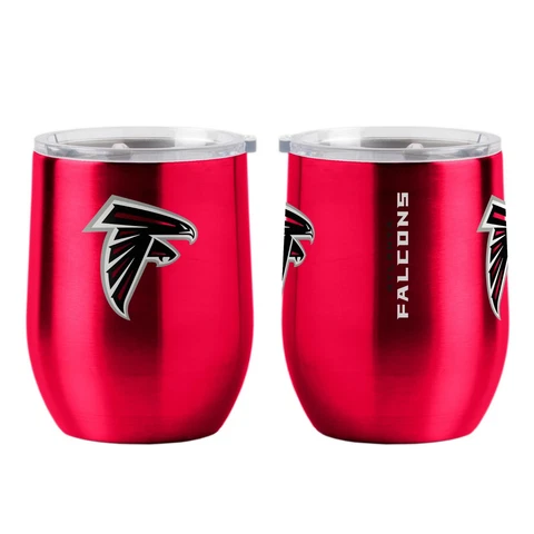 Atlanta Falcons NFL 16 oz Ultra Curved Stemless Tumbler Cover