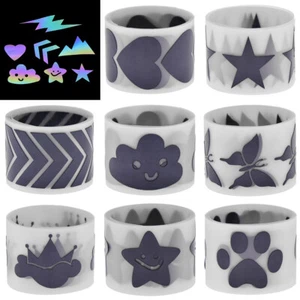 1M High Visibility Heat-transfer Vinyl Film DIY Craft Reflective Iron on Tape - Picture 1 of 22