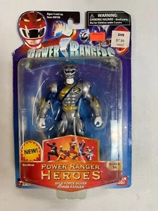 2006 Bandai Power Rangers Heroes Wild Force Silver Power Ranger Neu in Verpackung - Bild 1 von 1