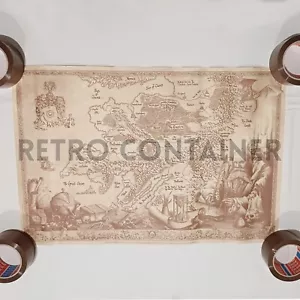 Games Workshop WARHAMMER Old World Promotional Map Nuala Kennedy Parchment Paper - Picture 1 of 5