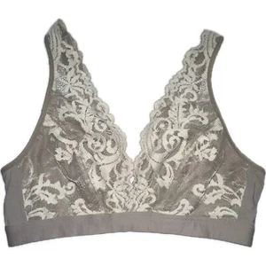 Wacoal Instant Icon Lace Bralette Wireless Supportive Band Multicolor Size L - Picture 1 of 4