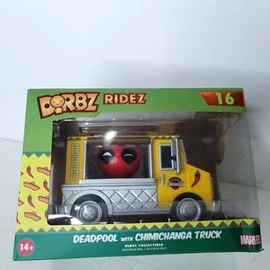 Funko Dorbz Ridez: Marvel Deadpool Chimichanga Delivery Truck #16 Corner Dent - Picture 1 of 6