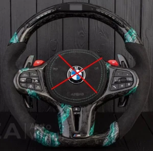 BMW  Steering Wheel M8 X5M F90 M5 G80 M3 M4 M850I X6M X4M X3M Carbon Fiber  - Bild 1 von 24