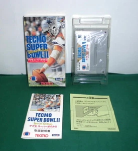SNES -- TECMO SUPER BOWL 2 Special -- New!! Super Famicom. JAPAN Game. 14682 - Picture 1 of 10