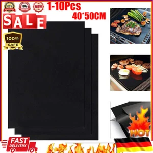 40X50cm Grillmatte 5x Set BBQ Grillmatten für Gasgrill und Holzkohle Grill Matte - Bild 1 von 51