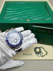 Rolex Yacht-Master II 44mm Steel Ceramic White Dial Automatic Watch 116680 -2020 - Picture 1 of 16