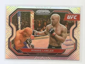 2021 Prizm UFC Robbie Lawler Silver Prizm Insert Card Welterweight - Picture 1 of 2