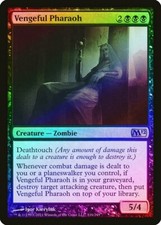 Vengeful Pharaoh FOIL Magic 2012 / M12 NM Black Rare MAGIC MTG CARD ABUGames