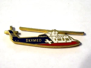 SKYMED ~ AIR MEDICAL HELICOPTER FLIGHTCARE EMERGENCY SERVICES PIN - Picture 1 of 2