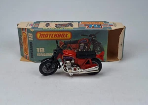 MATCHBOX SUPERFAST - HONDARORA HONDA CB 750 No 18, England, original BOX - TOP - Bild 1 von 5