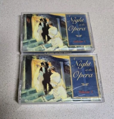 A Night At The Opera - 2 Cassette Set, Includes Madame Butterfly - Cracked Case - Image 1 of 3