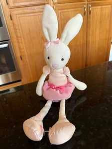 Jellycat Bitsy Ballerina Bunny Plush Stuffed Pink Tutu & Bow 17" - Picture 1 of 6