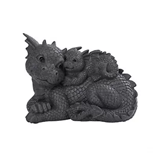 Dragon Family Outdoor Garden Statue - Picture 1 of 2
