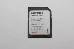 SD Karte Navigation Europa Version 2012 8X0919884D aus Audi A6 4G C7 Bj.12 - Bild 1 von 2