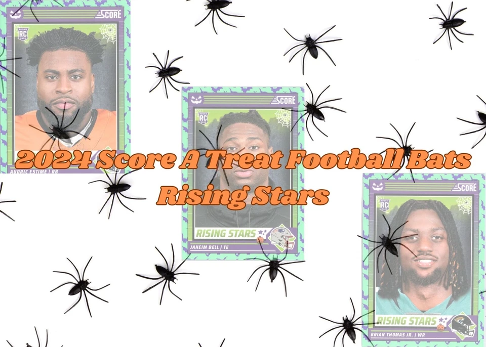 2024 Score A Treat Football Rising Stars  Green Bats Pick Your Cards - Image 1 of 1