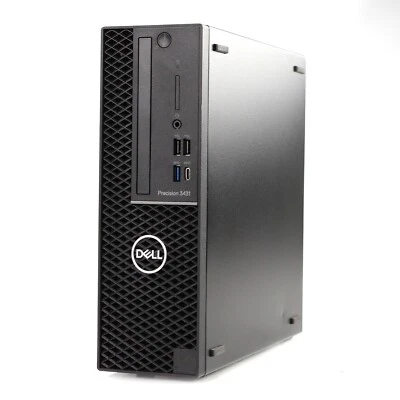 Dell Precision 3431 SFF Desktop Intel i5-9500 3GHz 16GB 512GB SSD Windows 11 Pro - Image 1 of 4
