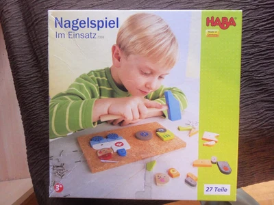 Haba Nagelspiel 27 Teile neuwertig - Bild 1 von 4