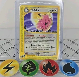 Pokémon TCG Clefable 41/165 Expedition E Karte 2002 MP - Bild 1 von 3