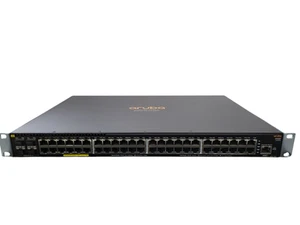 HPE Aruba 2930F 48xGbE PoE+ /4x1G SFP Managed Switch JL262A w/ Brackets ! - Picture 1 of 7