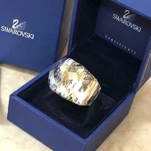 SWAROVSKI Nirvana ring clear size 55 From Japan Miraiya - Picture 1 of 7
