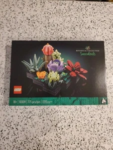 LEGO Botanical Collection Succulents 10309 New Factory Sealed 18+ 771pcs - Picture 1 of 16