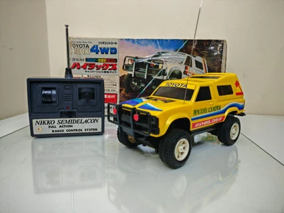 Extremely Rare 1982 Nikko Hilux 4Wd RC Truck Holiday Camper Edition Working! - Image 1 of 4
