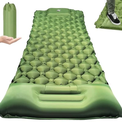 Isomatte Selbstaufblasend 200 x 70 x 10cm Campingmatte Luftmatratze Schlafmatte - Bild 1 von 4