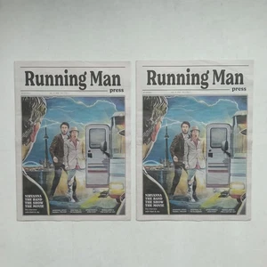 Lot Of 2 Running Man Press Magazines Nirvanna The Band Show Movie Canada 2026 - Afbeelding 1 van 19