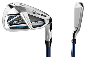 GUC TaylorMade Sim Max OS Iron Set 5-PW Modus 3 105 Steel Regular Flex RH - Picture 1 of 5