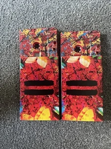 2x Ed Sheeran-Equals = Exclusive Red Cassette Tape with Splatter Paint colors - Picture 1 of 3