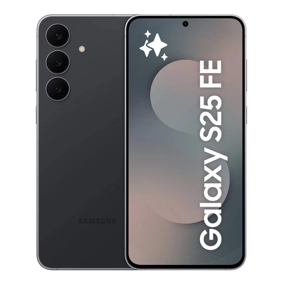 Samsung Galaxy S25 FE 5G Dual Sim, 256GB /8GB, 6.7'' - Jet Black - AU Stock - image 1 of 1