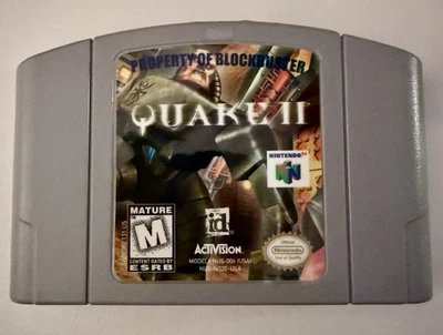 Quake 2 N64 Authentic Cartridge Only - Tested - Image 1 of 4