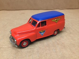 ROB EDDIE METAL MODEL -BROOKLIN- 1953 VOLVO VAN SCANDINAVIAN AIR SERVICES PV445 - Picture 1 of 7