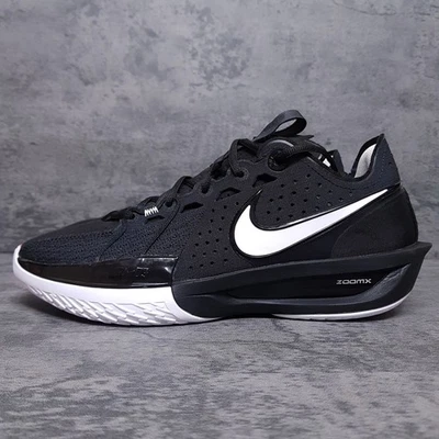 NIKE Air Zoom GT Cut 3 TB Promo Basketball Shoes Mens Size 8.5 Black White - Image 1 of 4