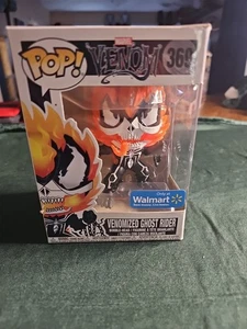 FUNKO POP 369 VENOMIZED GHOST RIDER FIGURE IN BOX MARVEL Walmart Excl Not Mint - Picture 1 of 6
