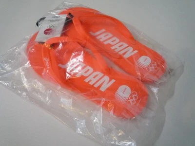 Sandalias de playa Asics Tokio 2020 Olympics para hombre L naranja sin usar 8... - Imagen 1 de 3