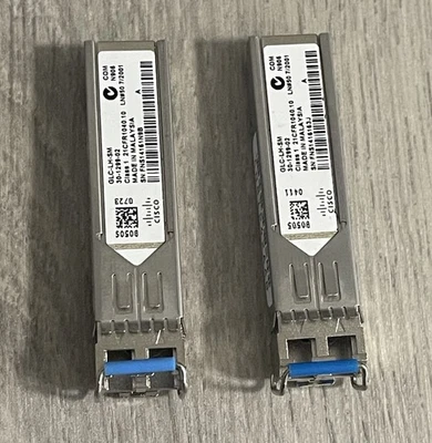 2x CISCO GLC-LH-SM 30-1299-02 Transceiver Gbic Orginal longrange SinglemodeFiber - Bild 1 von 4