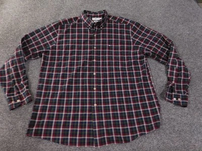 Southern Tide Shirt Mens Extra Large XL Plaid Button Down Classic Fit Blue Red - Image 1 of 4