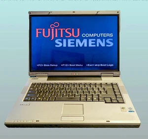 Fuji Siemens AMILO L7310GW 15.4" Laptop Intel Celeron Windows XP Power On Tested - Picture 1 of 16