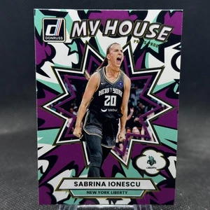 Panini Donruss WNBA 2025 Sabrina Ionescu My House púrpura prueba de prensa libertad #1 - Imagen 1 de 2
