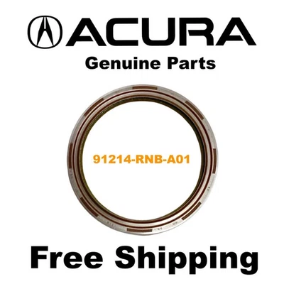 1986- 1995 Acura Legend Rear Main Oil Seal for Crankshaft K24 K20 K20A K24A2 OEM - Image 1 of 4