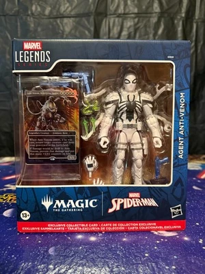 MARVEL LEGENDS -Magic: The Gathering Agent Anti-Venom Hasbro - BRAND NEW! NICE!! - Image 1 of 4