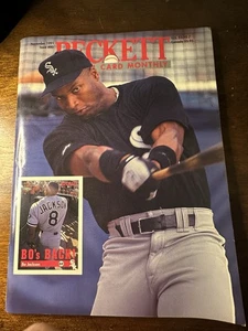 BO JACKSON Beckett Baseball Monthly - November 1991/ Issue #80 - Picture 1 of 2