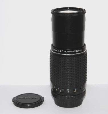 SMC Pentax-M 80-200mm f/4.5 Zoom Telephoto Camera Lens - Pentax K Mount. - Image 1 of 4