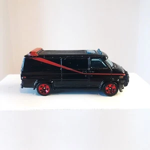 2011 Hot Wheels The A Team Van Black '83-'84 GMC Panel Van - Picture 1 of 4